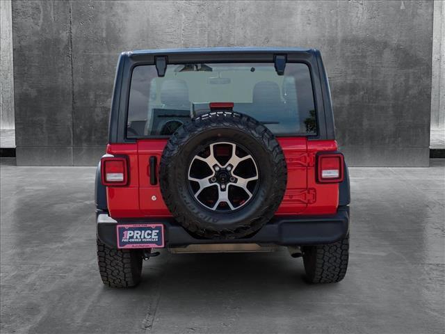 used 2018 Jeep Wrangler car, priced at $21,099