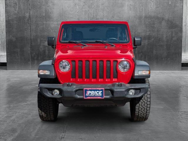 used 2018 Jeep Wrangler car, priced at $21,099