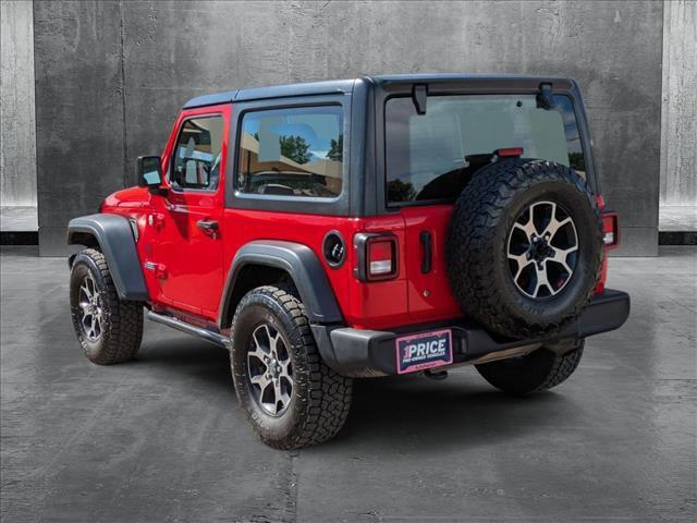 used 2018 Jeep Wrangler car, priced at $21,099