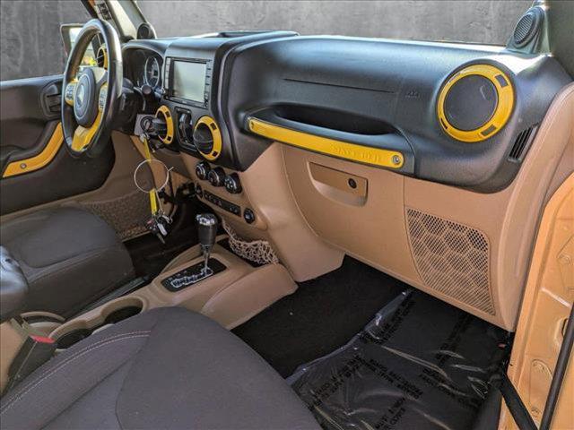 used 2013 Jeep Wrangler Unlimited car, priced at $18,349