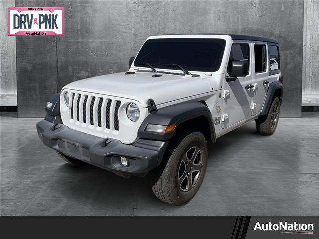 used 2020 Jeep Wrangler Unlimited car, priced at $23,990