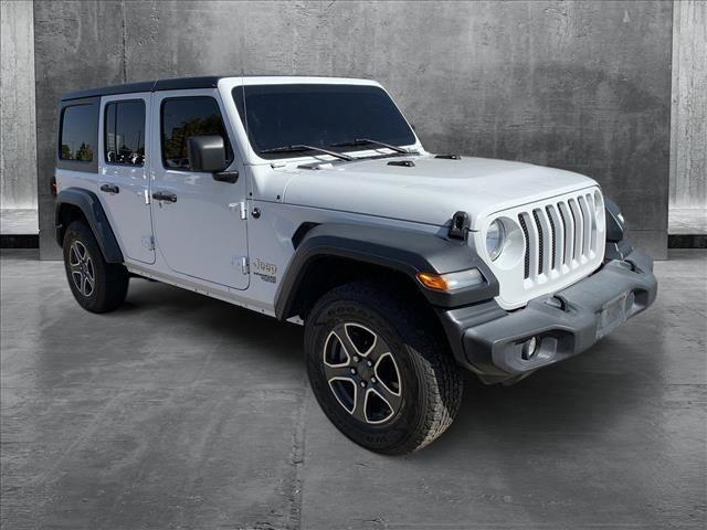 used 2020 Jeep Wrangler Unlimited car, priced at $23,990