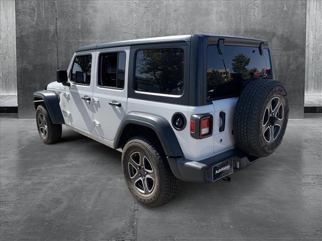 used 2020 Jeep Wrangler Unlimited car, priced at $23,990