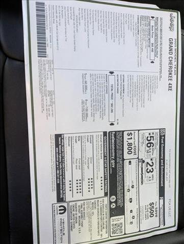 new 2025 Jeep Grand Cherokee 4xe car, priced at $53,829