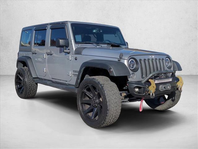 used 2016 Jeep Wrangler Unlimited car, priced at $17,750