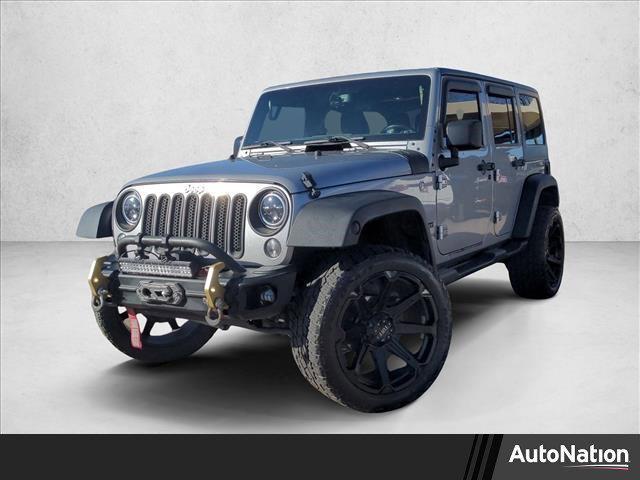 used 2016 Jeep Wrangler Unlimited car, priced at $17,750