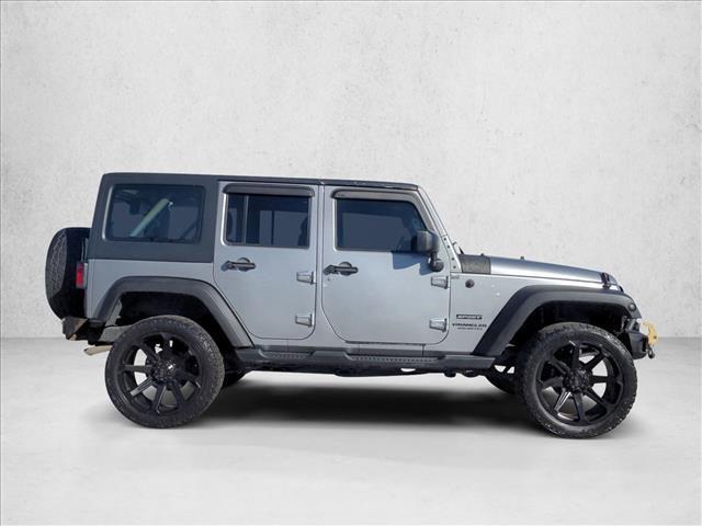 used 2016 Jeep Wrangler Unlimited car, priced at $17,750