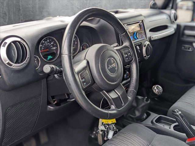 used 2012 Jeep Wrangler Unlimited car, priced at $18,680