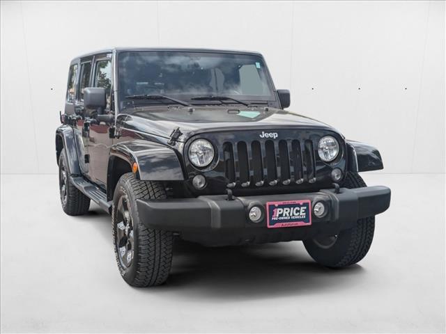 used 2014 Jeep Wrangler Unlimited car, priced at $15,400