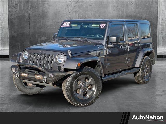 used 2017 Jeep Wrangler Unlimited car, priced at $17,680