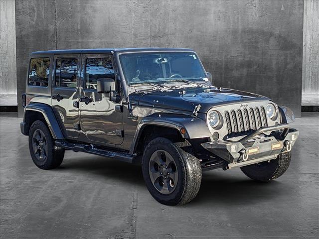 used 2017 Jeep Wrangler Unlimited car, priced at $19,390