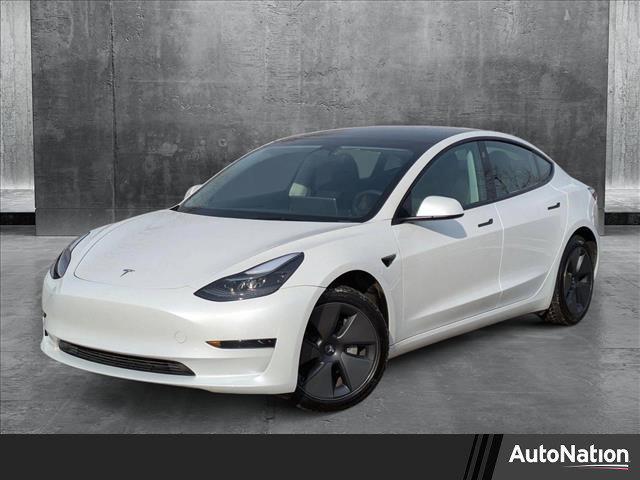 used 2023 Tesla Model 3 car, priced at $25,990