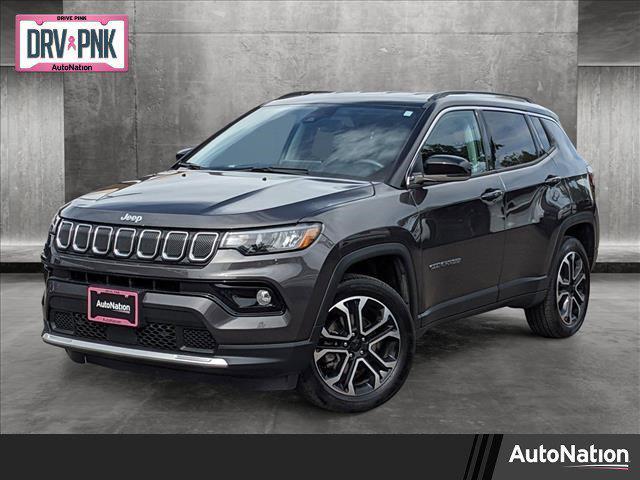 used 2022 Jeep Compass car, priced at $24,990