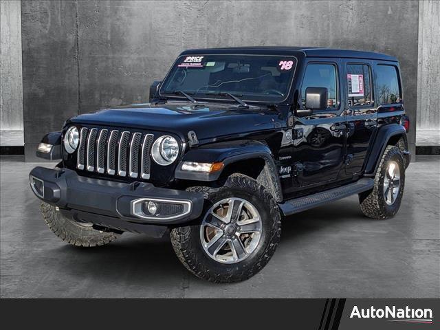 used 2018 Jeep Wrangler Unlimited car, priced at $25,790