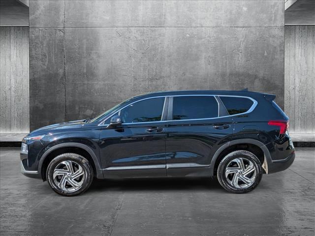 used 2021 Hyundai Santa Fe car, priced at $18,849