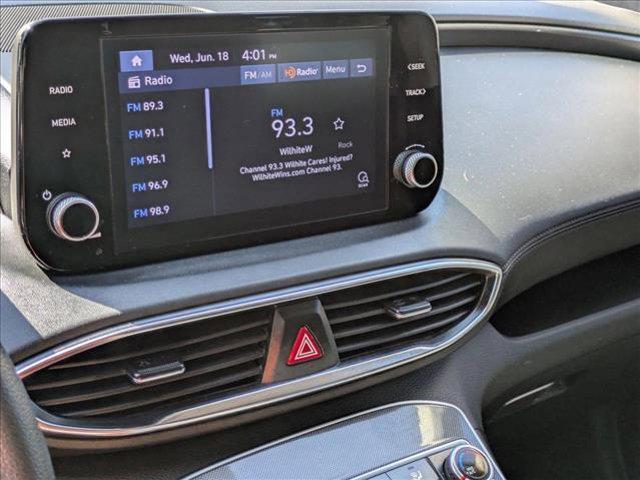 used 2021 Hyundai Santa Fe car, priced at $18,849
