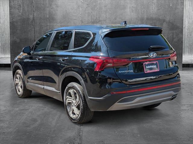 used 2021 Hyundai Santa Fe car, priced at $18,849