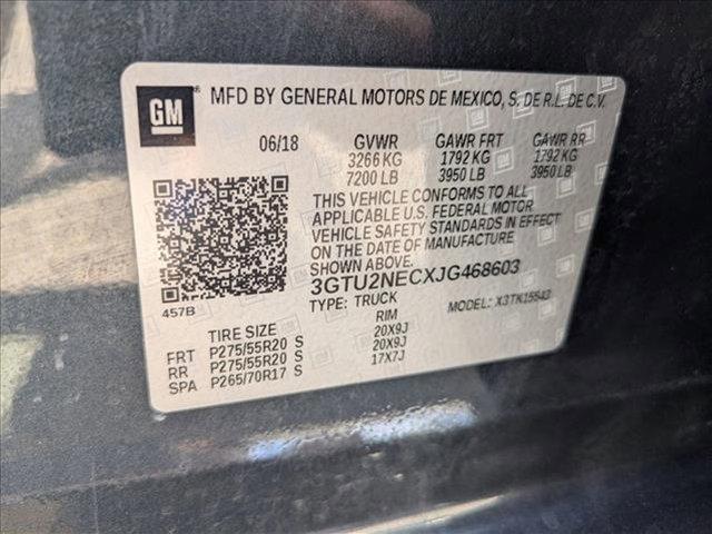 used 2018 GMC Sierra 1500 car, priced at $28,990