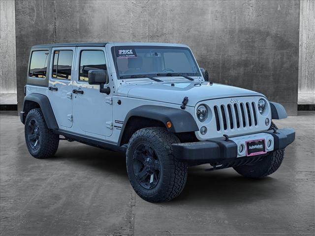 used 2016 Jeep Wrangler Unlimited car, priced at $20,990