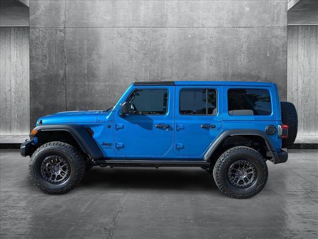 used 2022 Jeep Wrangler Unlimited car, priced at $42,349