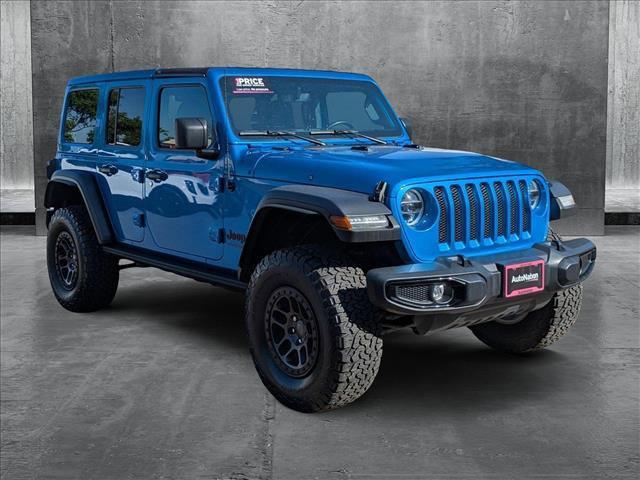 used 2022 Jeep Wrangler Unlimited car, priced at $42,349