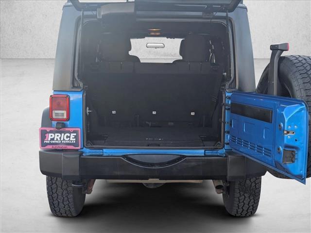 used 2015 Jeep Wrangler Unlimited car, priced at $13,990