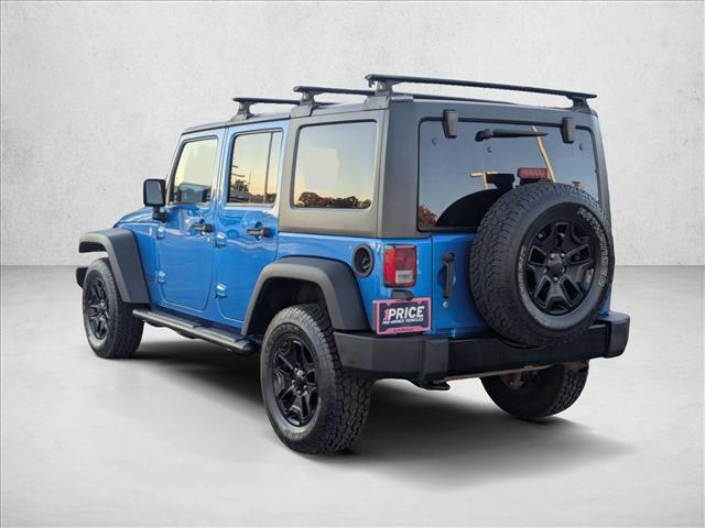 used 2015 Jeep Wrangler Unlimited car, priced at $13,990