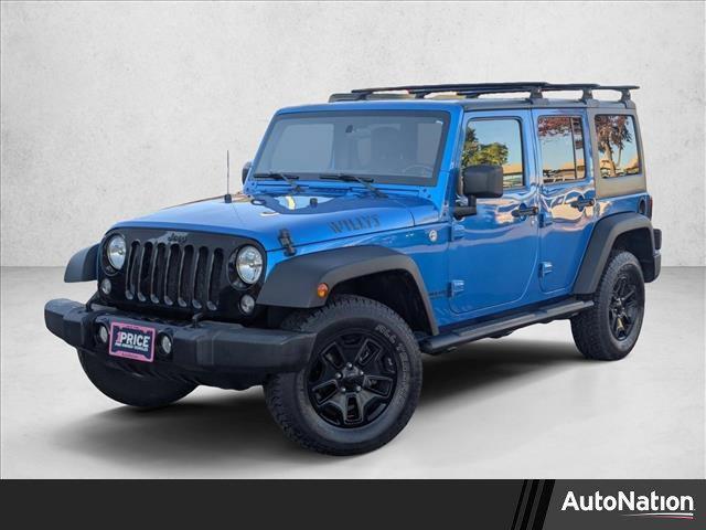 used 2015 Jeep Wrangler Unlimited car, priced at $13,990
