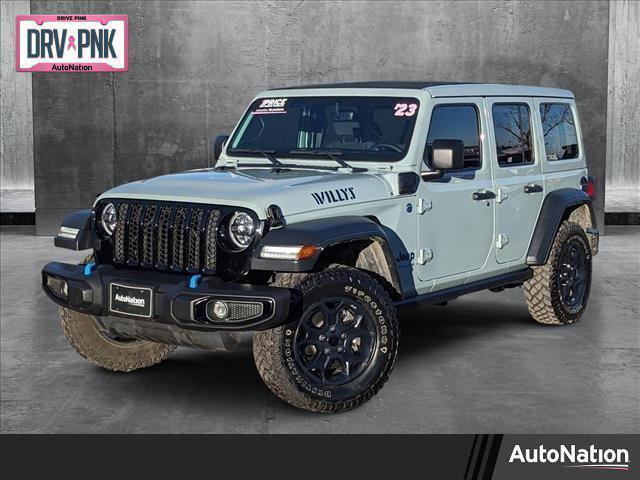 used 2023 Jeep Wrangler 4xe car, priced at $36,390