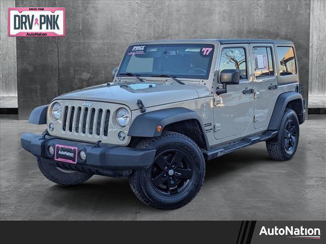 used 2017 Jeep Wrangler Unlimited car, priced at $18,790