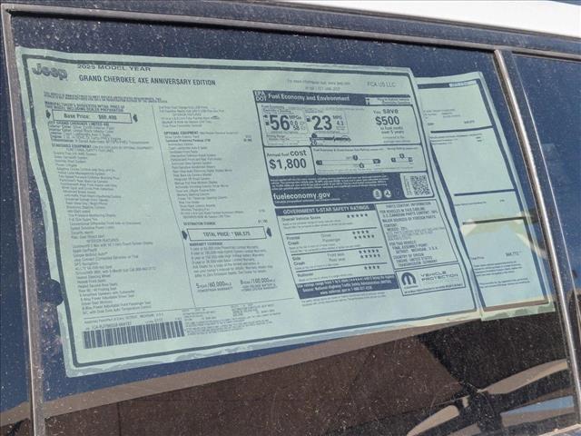 new 2025 Jeep Grand Cherokee 4xe car, priced at $54,799