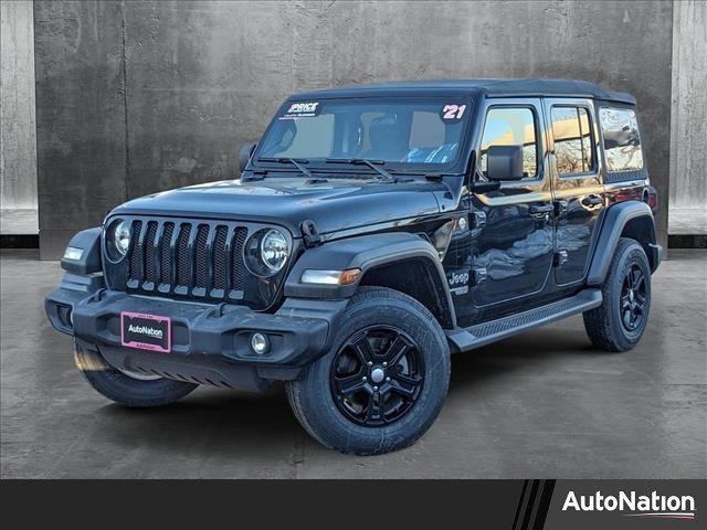 used 2021 Jeep Wrangler Unlimited car, priced at $27,490