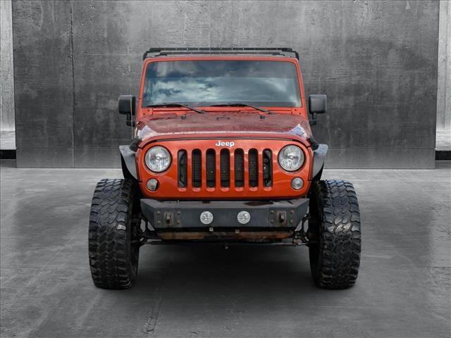 used 2014 Jeep Wrangler Unlimited car, priced at $19,949