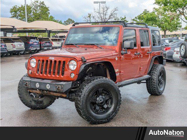 used 2014 Jeep Wrangler Unlimited car, priced at $20,395
