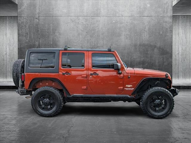 used 2014 Jeep Wrangler Unlimited car, priced at $19,949