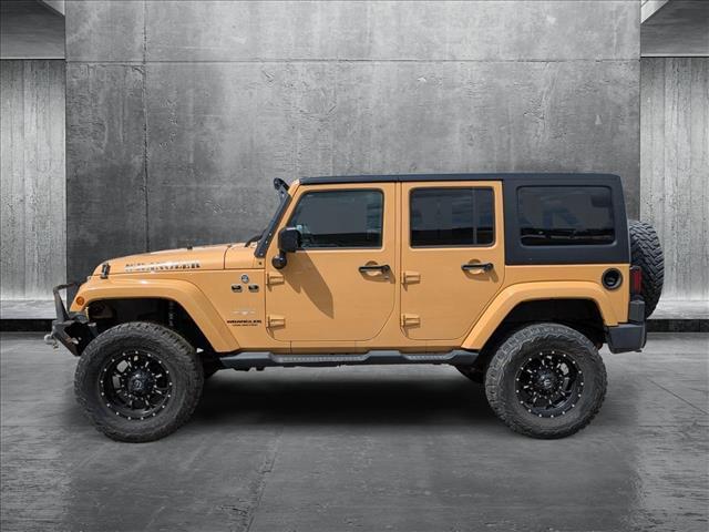 used 2013 Jeep Wrangler Unlimited car, priced at $19,815