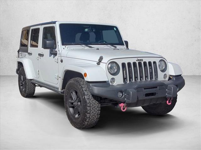 used 2017 Jeep Wrangler Unlimited car, priced at $18,750