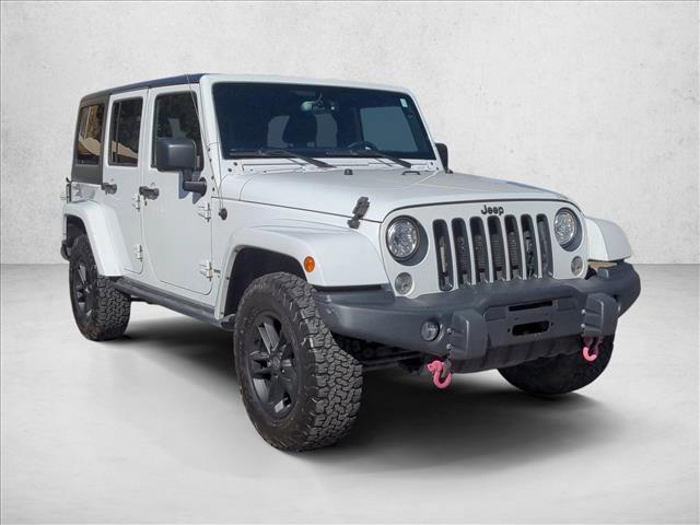 used 2017 Jeep Wrangler Unlimited car, priced at $18,750