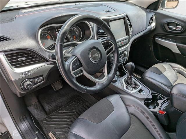 used 2018 Jeep Cherokee car, priced at $17,992