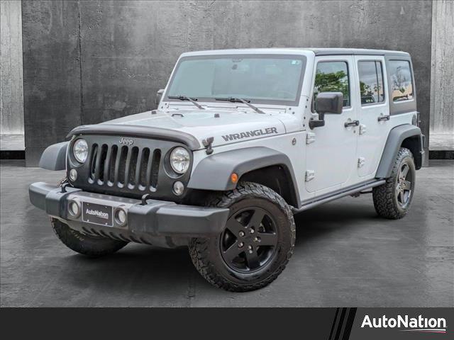 used 2016 Jeep Wrangler Unlimited car, priced at $19,990