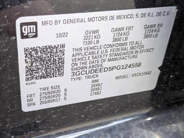 used 2023 Chevrolet Silverado 1500 car, priced at $43,699