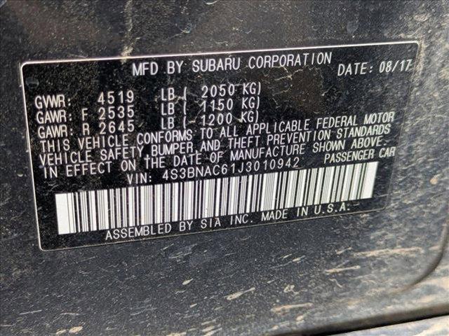 used 2018 Subaru Legacy car, priced at $12,849
