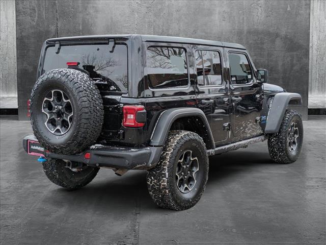 used 2021 Jeep Wrangler Unlimited 4xe car, priced at $32,999