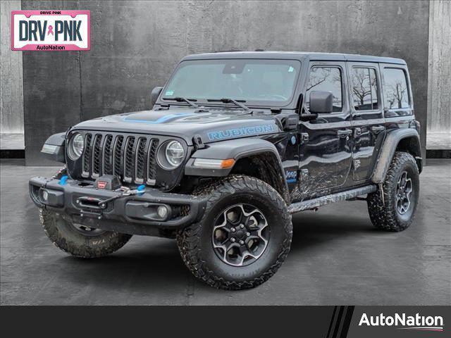 used 2021 Jeep Wrangler Unlimited 4xe car, priced at $33,390