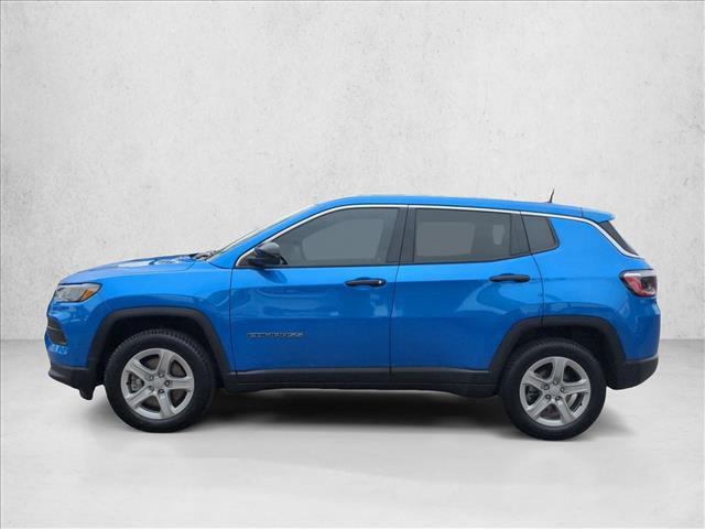 used 2023 Jeep Compass car, priced at $19,050