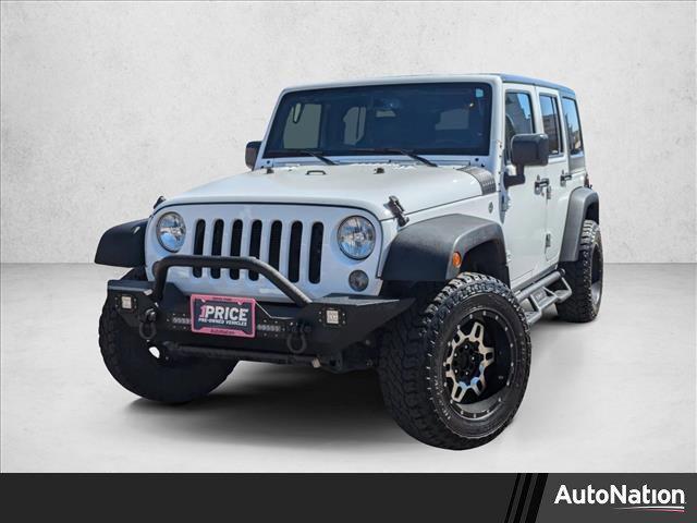 used 2017 Jeep Wrangler Unlimited car, priced at $22,580