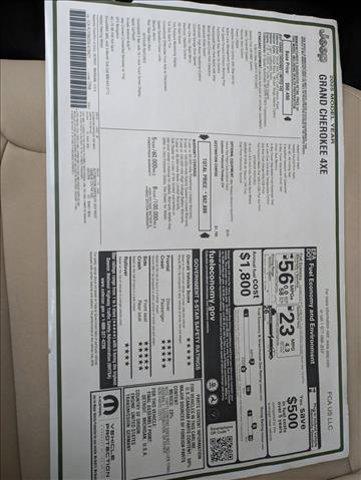 new 2025 Jeep Grand Cherokee 4xe car, priced at $54,338