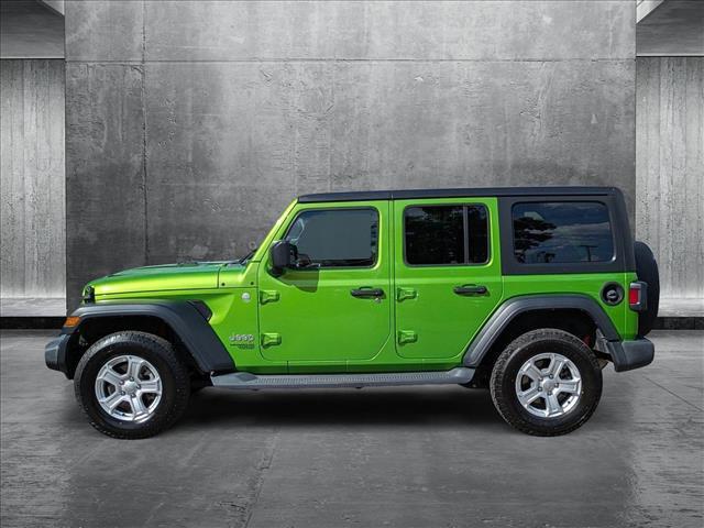 used 2019 Jeep Wrangler Unlimited car, priced at $25,790