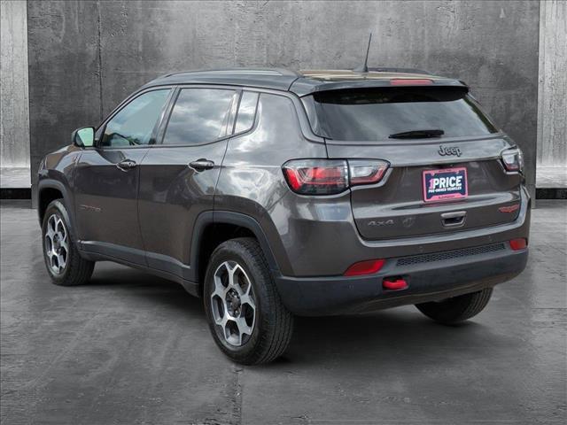 used 2022 Jeep Compass car, priced at $25,490