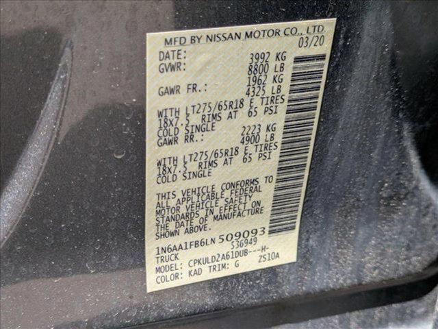 used 2020 Nissan Titan XD car, priced at $30,790